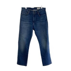 Imogene and Willie Mens Jeans Size 35 X 30.5 Barton Slim Blue Denim Medium Wash